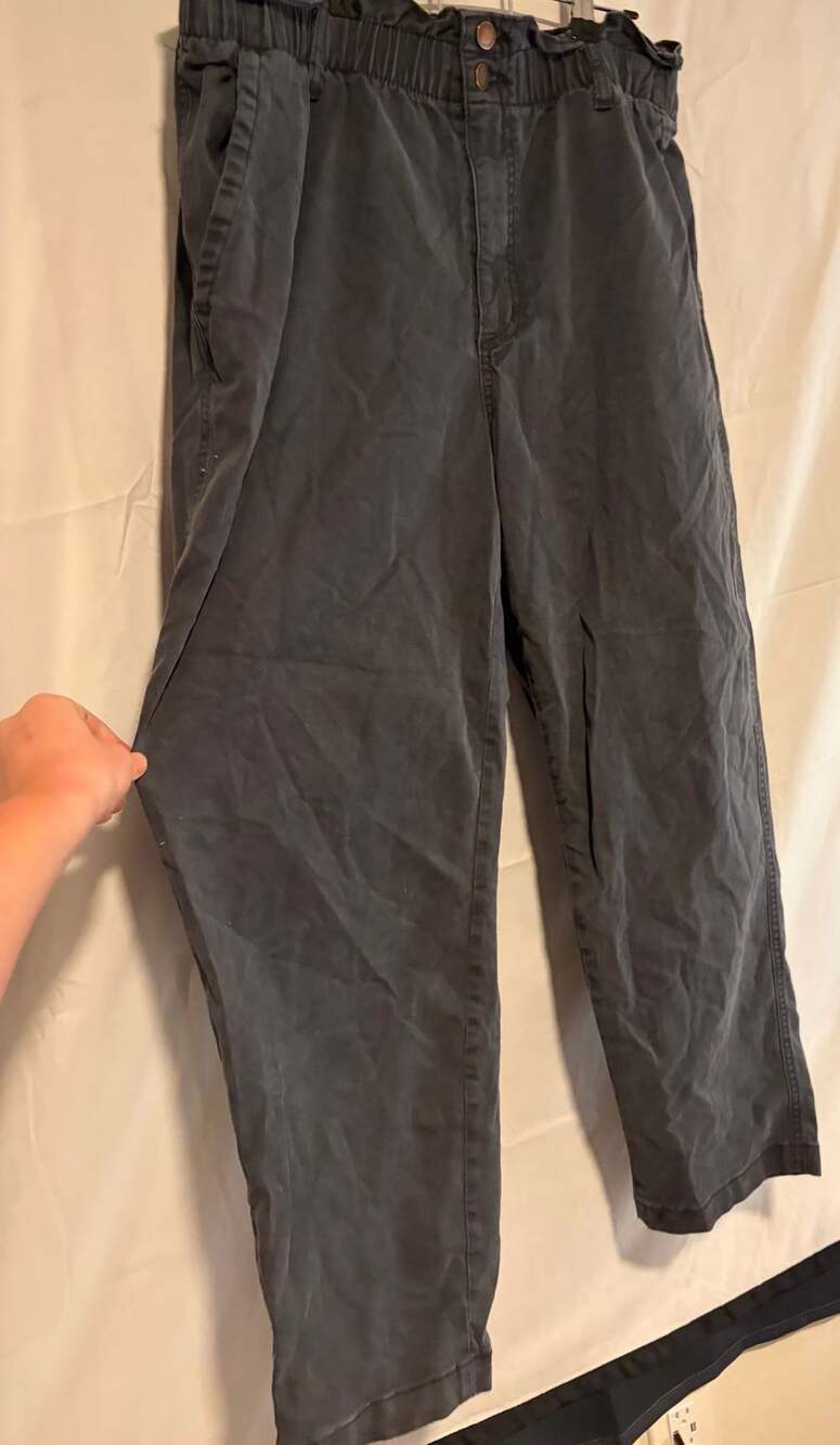 Universal Thread Paperbag Pants Size 14 Dark Gray